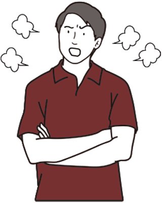 接客態度がなってない!