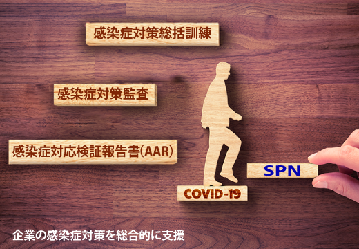 企業の感染症対策を総合的に支援