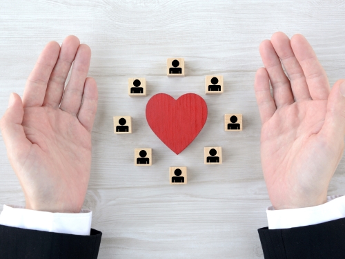 人材を守るイメージ