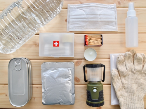災害への日頃の備えに防災グッズ